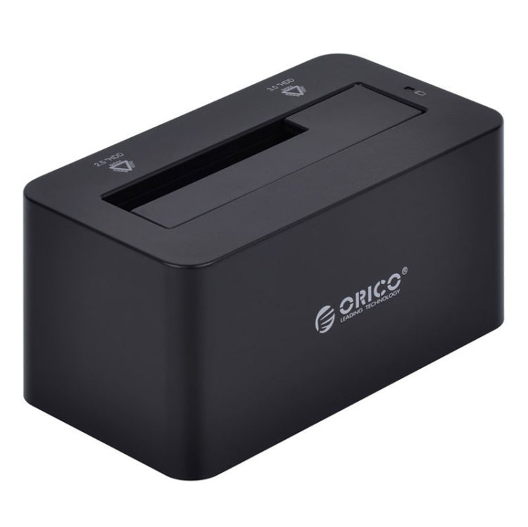 Frendorf | ORICO 6619US3 5Gbps Super Speed USB 3.0 zu SATA Festplatten-Dockingstation für 2,5 Zoll / 3,5 Zoll Festplatte (Schwarz)