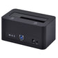 Frendorf | ORICO 6619US3 5Gbps Super Speed USB 3.0 zu SATA Festplatten-Dockingstation für 2,5 Zoll / 3,5 Zoll Festplatte (Schwarz)