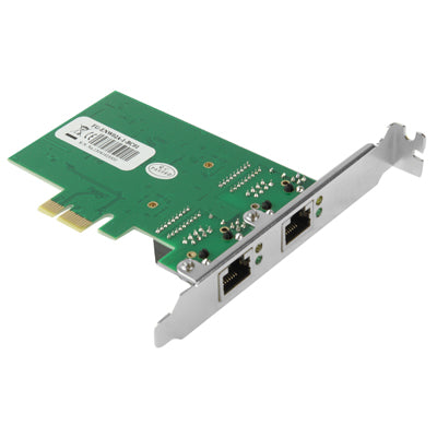 Frendorf | PCI-Express Dual Gigabit Ethernet Controller Karte Adapter 2 Port RJ45 10/100/1000 BASE-T (IO-PCE8111-2GLAN)