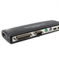 Frendorf | Hi-speed USB 2.0 Dockingstation mit 8 Anschlüssen (2xUSB 2.0 + PS2 Maus + PS2 Tastatur + RS232 + DB25 + LAN + Upstream), Schwarz(Black)