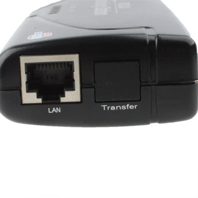Frendorf | Hi-speed USB 2.0 Dockingstation mit 8 Anschlüssen (2xUSB 2.0 + PS2 Maus + PS2 Tastatur + RS232 + DB25 + LAN + Upstream), Schwarz(Black)