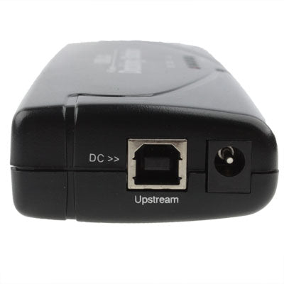 Frendorf | Hi-speed USB 2.0 Dockingstation mit 8 Anschlüssen (2xUSB 2.0 + PS2 Maus + PS2 Tastatur + RS232 + DB25 + LAN + Upstream), Schwarz(Black)