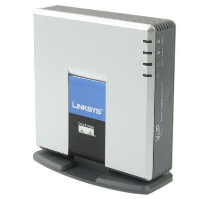 Frendorf | Entsperrter LINKSYS SPA2102 VOIP PSTN Telefonadapter mit 2x FXS + WAN-Port