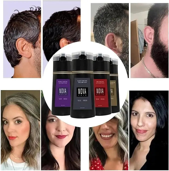 Frendorf | NovaHair Instant Dye Shampoo – Schnelle Farbauffrischung für dein Haar