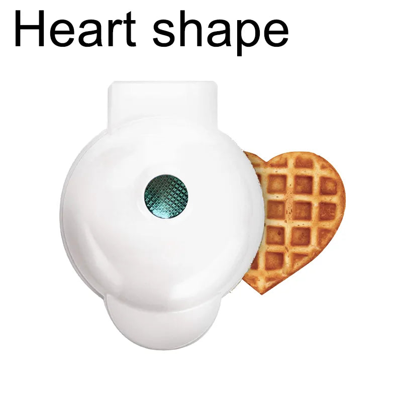 Elektrische Mini-Waffelmaschine - 110V & 220V Küchenkochgerät für das Frühstück und Dessert der Kinder, kleine Spiegeleier