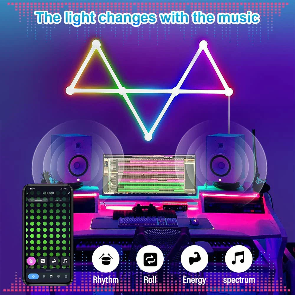 Frendorf | Smart Mosaic DIY Ambient Intelligente App Steuerung Wandlampe