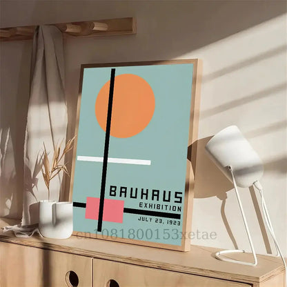 Frendorf | Bauhaus-Poster für ein elegantes Interieur in nordischer abstrakter Geometrie