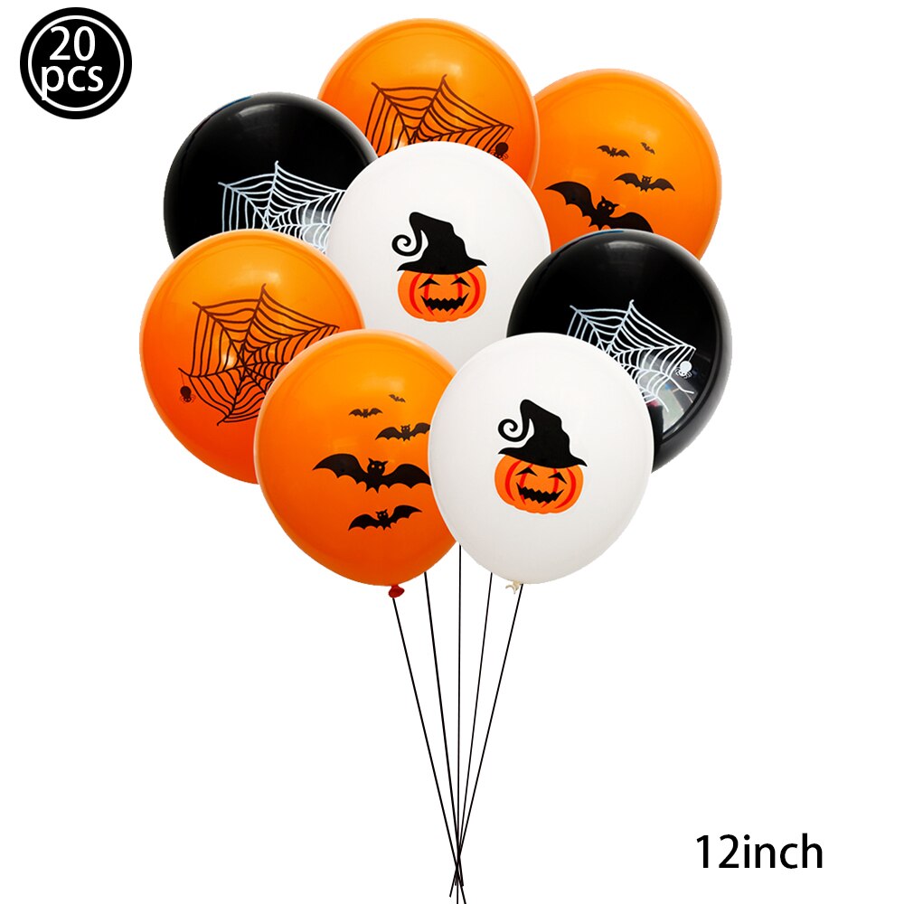 Halloween aufblasbarer Geist Baum Ballons Kürbisse Mumie Miko für Outdoor Indoor Garten Halloween Party Kinder aufblasbares Spielzeug Deko