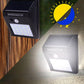 Neu Solar Lampe Licht IP65 Wasserdicht mit Motion Sensor