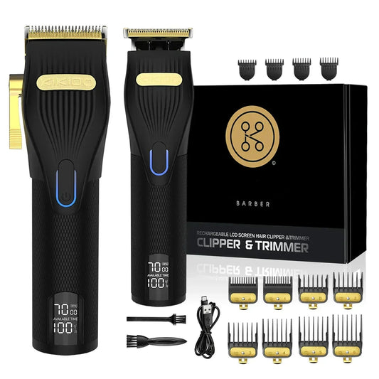 Frendorf | 2 in 1 professionelle Haarschneider und Trimmer für Männer und Friseure