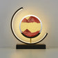 Frendorf | SandGlow Dynamic Quicksand Tischleuchte | Beruhigende Sandlandschaft | Dekorative LED Nachttischlampe