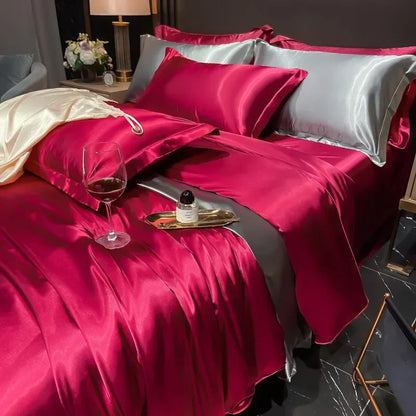 SilkDream | Luxuriöses Seidenbett-Set