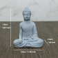 Frendorf | TranquilStone Buddha Figuren Set | Meditative Mönchs Statuen | Zen Garten Dekoration | Achtsamkeit & Feng Shui Deko für Zuhause