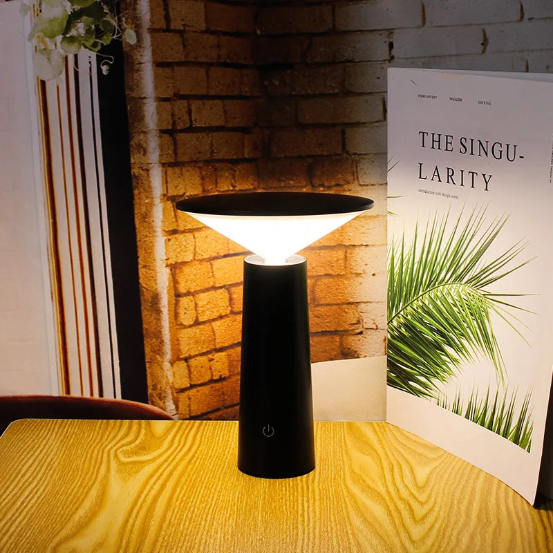 – Moderne Touch Tischlampe mit USB