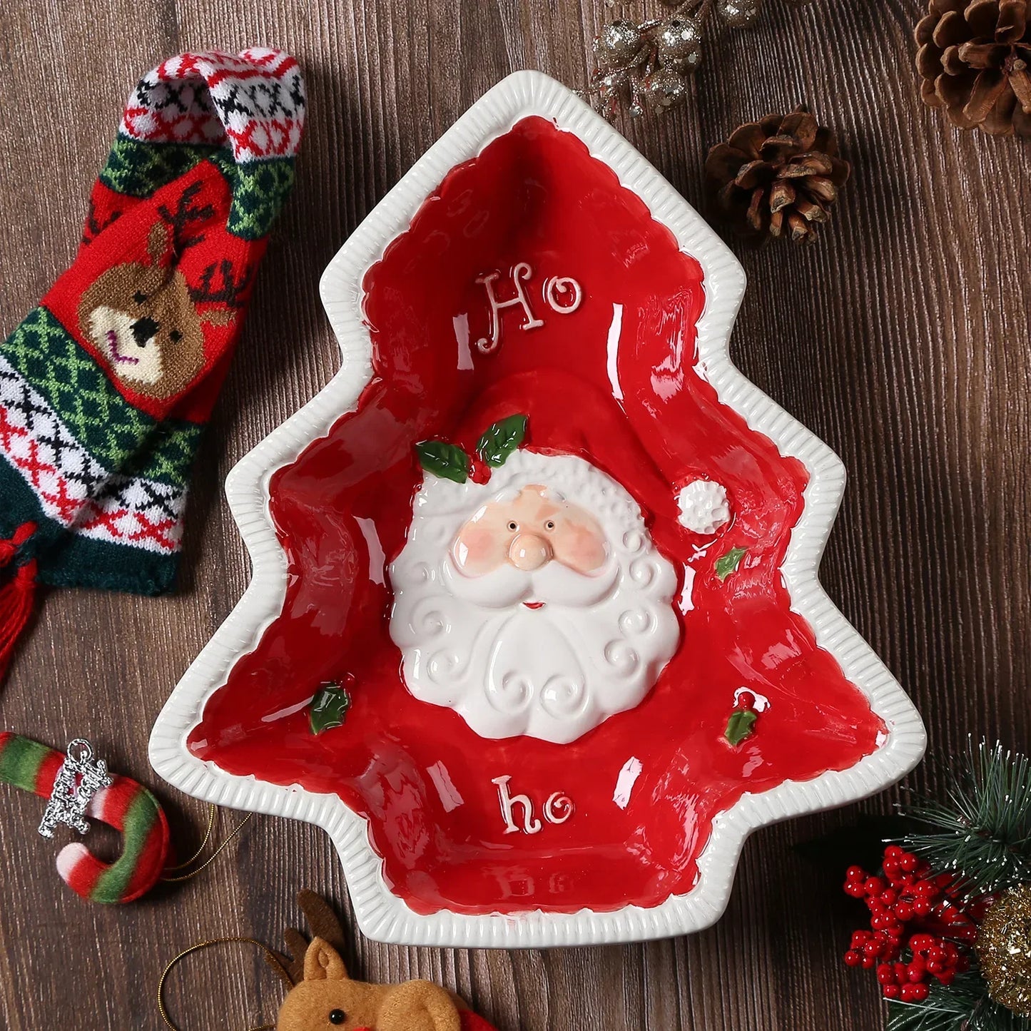 Frendorf | 3D handgemalte Weihnachtsplatten