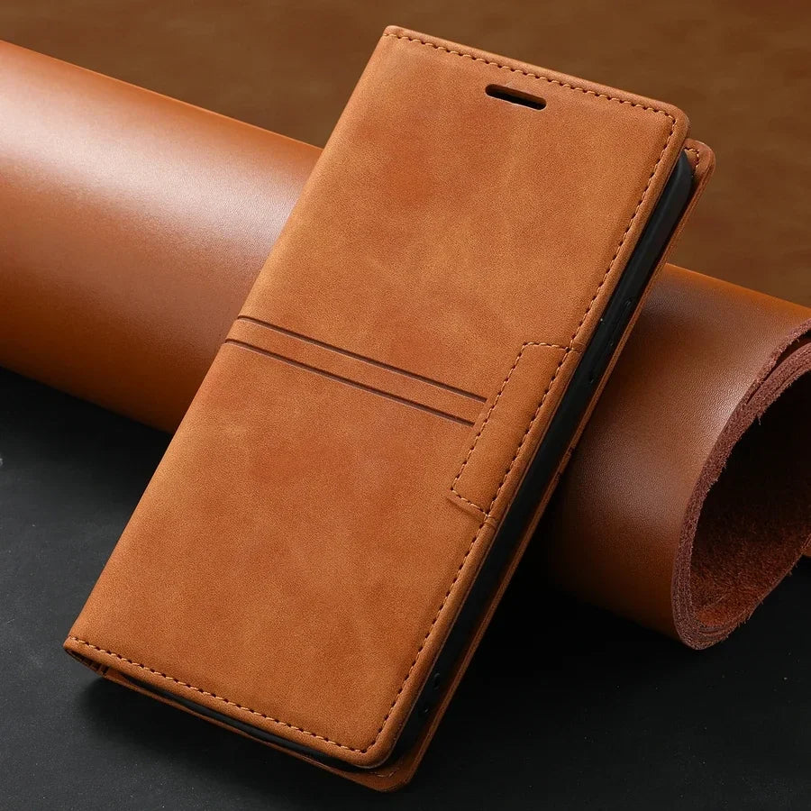 Frendorf |  Leder Wallet Hülle Flip Case - Google Pixel