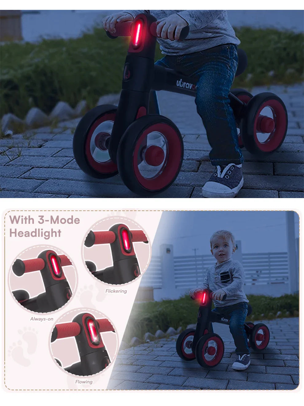 Frendorf | Süßer Balance-Bike für Babys - Für Spaß und Entwicklung