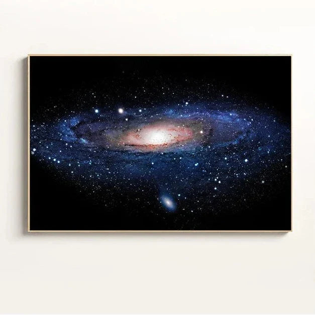 Frendorf | StarNova Nebula Leinwand | Moderne Wandkunst | Hochwertige Galaxie-Drucke | Dekoration für Zuhause