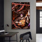 Demon Slayer Kibutsuji Muzan Kokushibou Anime Poster Gallery Prints Painting Wall Canvas Pictures Living Room Sticker