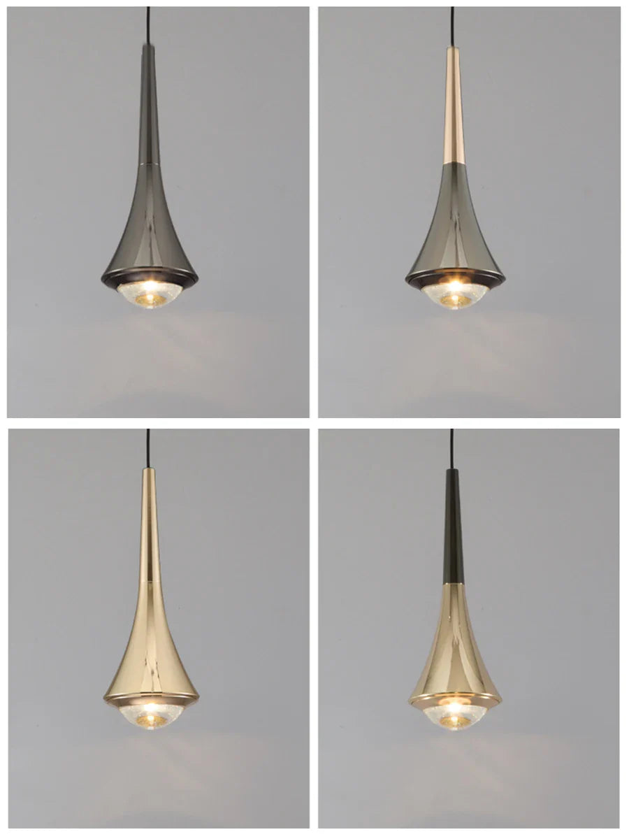 Dimmbar LED Pendelleuchten Elegante Aluminium- & Acrylleuchte für Zuhause, Kücheninsel, Esszimmer