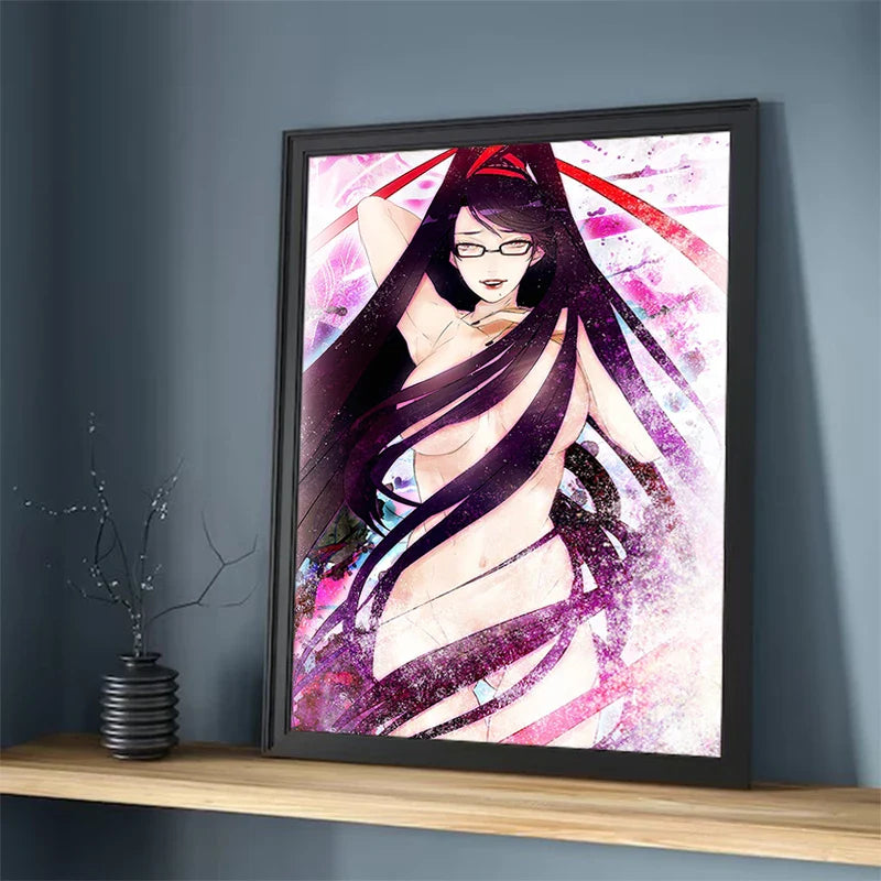 Painting on Canvas Wall Art B-Bayonetta Decorative Pictures for Living Room Decor Home Decoration Interior Paintings Poster the