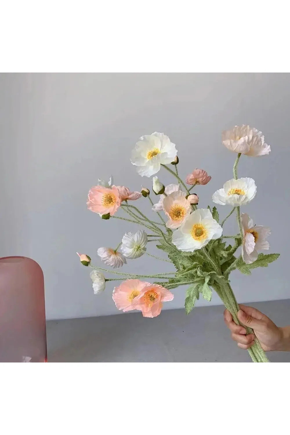 Seiden-Poppy Künstliche Blumen