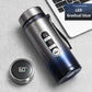 800ml-1L Edelstahl Thermoskanne – Tragbare Vakuumflasche mit LED-Temperaturanzeige