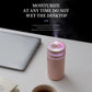 250ML Tragbarer Auto-Luftbefeuchter - USB LED Ätherisches Öl Diffusor
