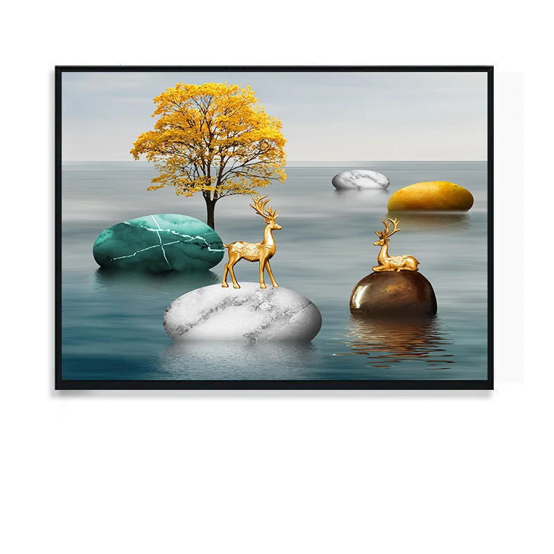 Frendorf | Art View Elegante Canvas Elektrische Box Abdeckung