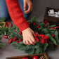 Künstliche rote Beeren DIY Weihnachtsbaum Party Dekoration