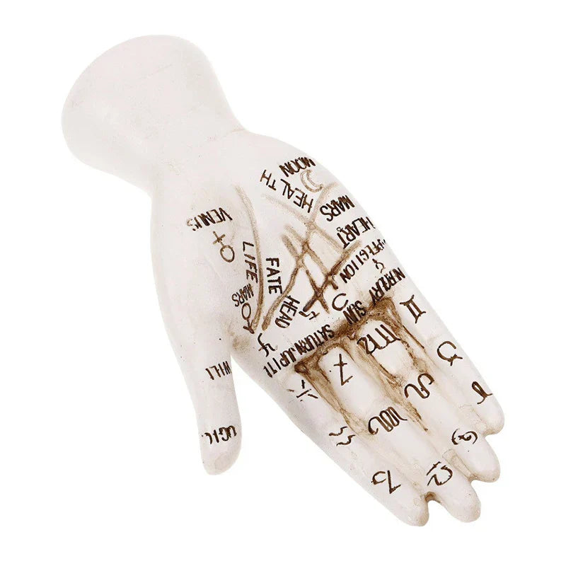 Frendorf | Zodiac-Symbole Mystische Palmistry Hand Skulptur