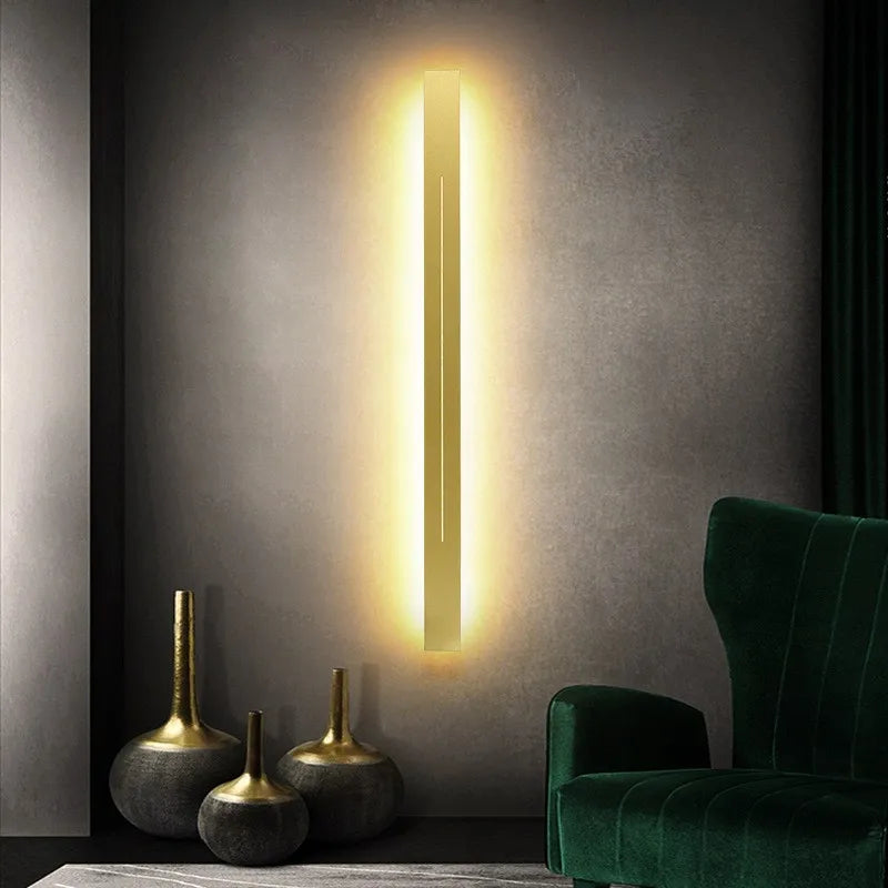 Frendorf | StrixLinear LED - Innenwandlampe aus Metall und Acryl für Wohnzimmer Schlafzimmer