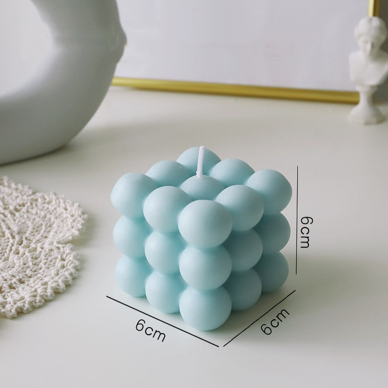 Frendorf | Elegante BubbleGlow Kerze Schaffen Sie eine gemütliche Atmosphäre in Ihrem Zuhause