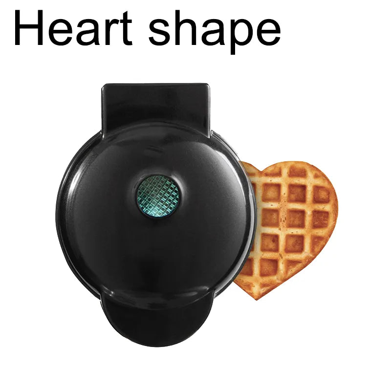 Elektrische Mini-Waffelmaschine - 110V & 220V Küchenkochgerät für das Frühstück und Dessert der Kinder, kleine Spiegeleier