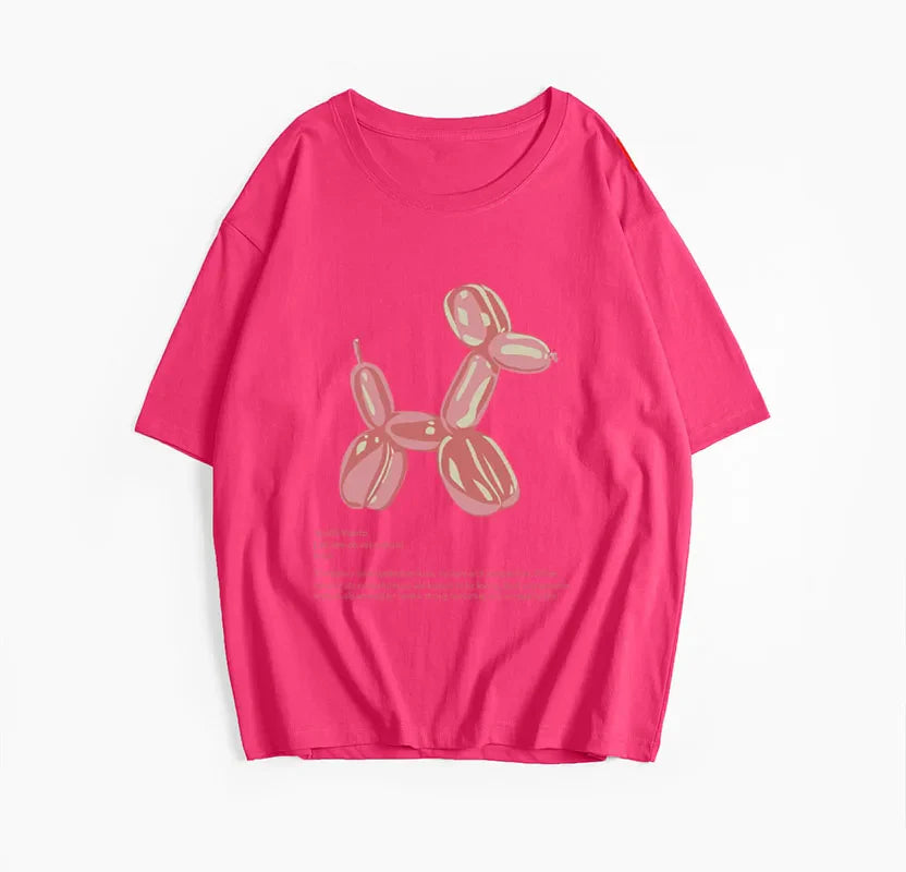 Ballon Hund T-Shirt