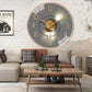 Frendorf | Zeitloses Flüstern™ | Stille Klassische Wanduhr | Geräuschloses Design für Schlafzimmer & Bürodeko