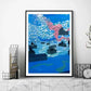 David Hockney Kunst POSTER Poster Drucke Wandbilder Wohnzimmer Heimdekoration