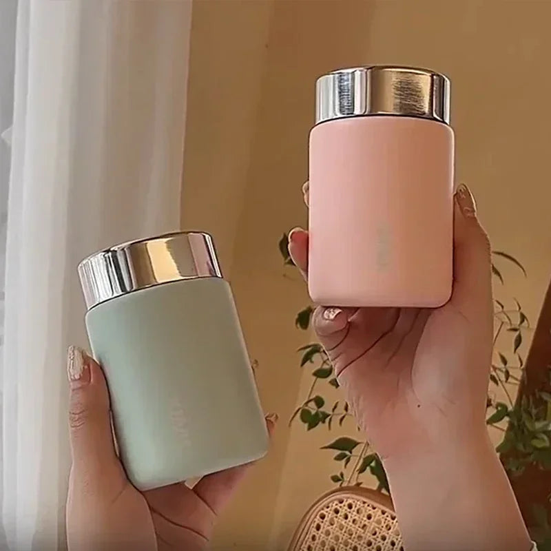 230ml Mini 316 Edelstahl Tragbare Thermoskanne - Taschen-Vakuumflasche