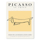 Picasso Colour Print Wall Art Cat Dog Line Canvas Painting Abstract Character Colour Block Poster Home Living Room Decoration