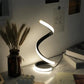 1Pc LED Spiral Tischlampe Moderne Drei Geschwindigkeitsdimmung USB Netzschalter Schlafzimmer Dekorative Tischlampe