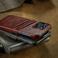Frendorf | Leder iPhone 16/15/14 Rückseitenhülle Kartenhalter Case
