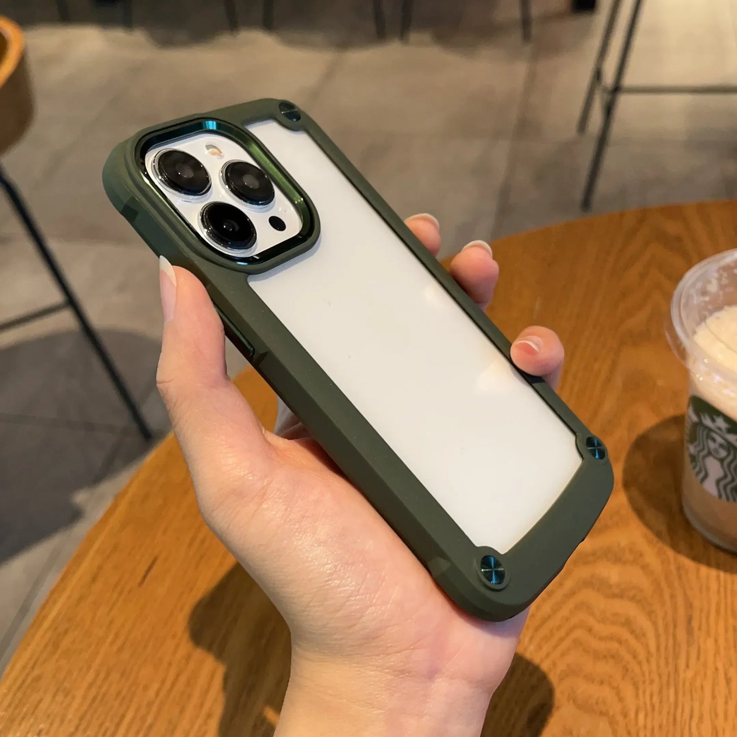 Frendorf | Stoßfestes Armor Bumper Case für das iPhone