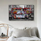 Modern Pop Wall Art Street Graffiti Bus Car Charles Chaplin HD Canvas Nordic Poster Print Home Bedroom Living Room Decoration