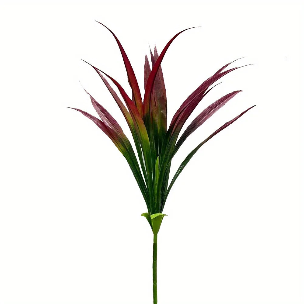 Frendorf | 10PCS Simulierte Chlorophytum Künstliche Pflanzen – Faux Bostonfarn Büsche mit Kunststoffblättern für die Dekoration im Außenbereich