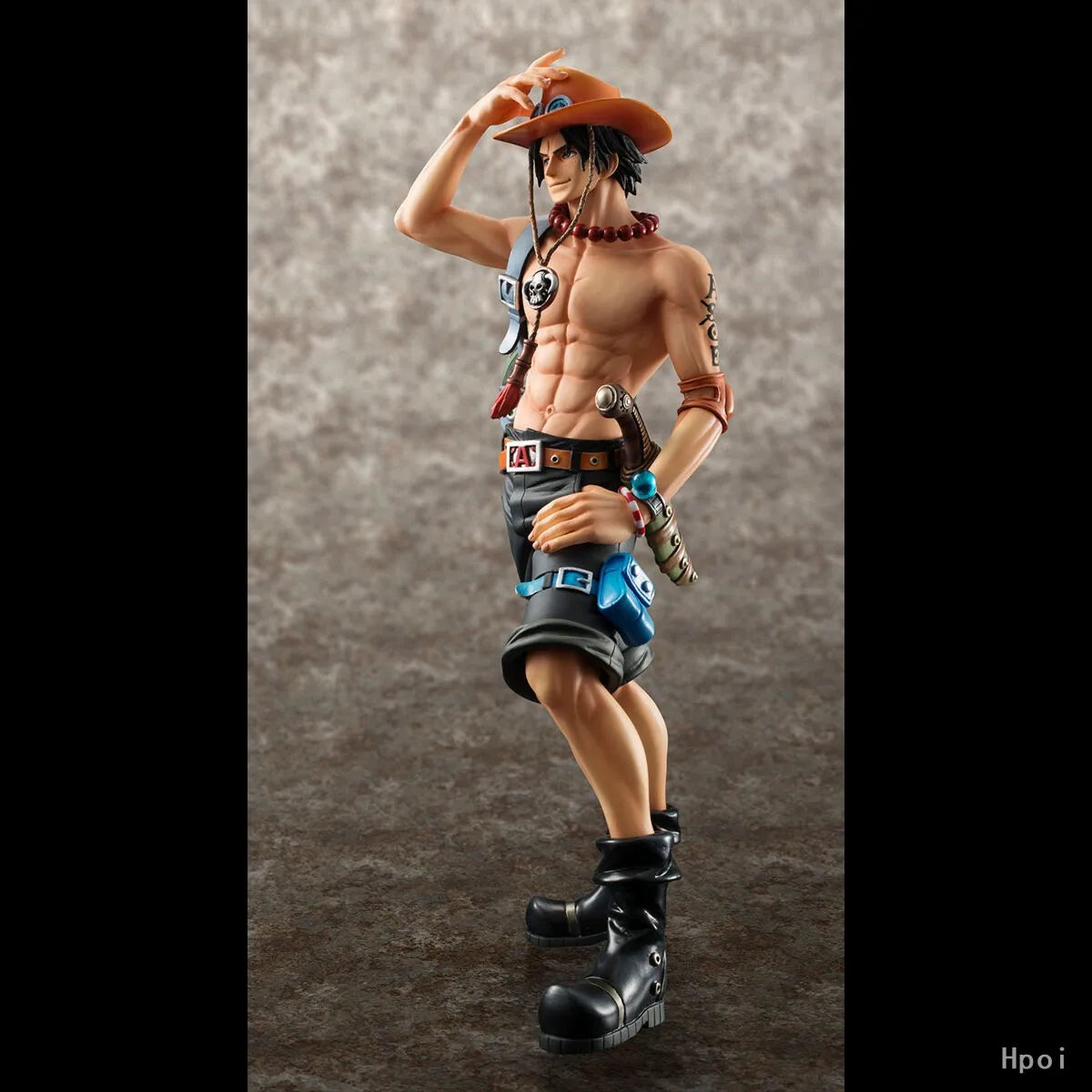 Figur One Piece DX10th Anniversary Feuerfaust Escal D Ace Ruffy Brother Spielzeug Japan Anime Sammlerfiguren PVC Modell Spielzeug