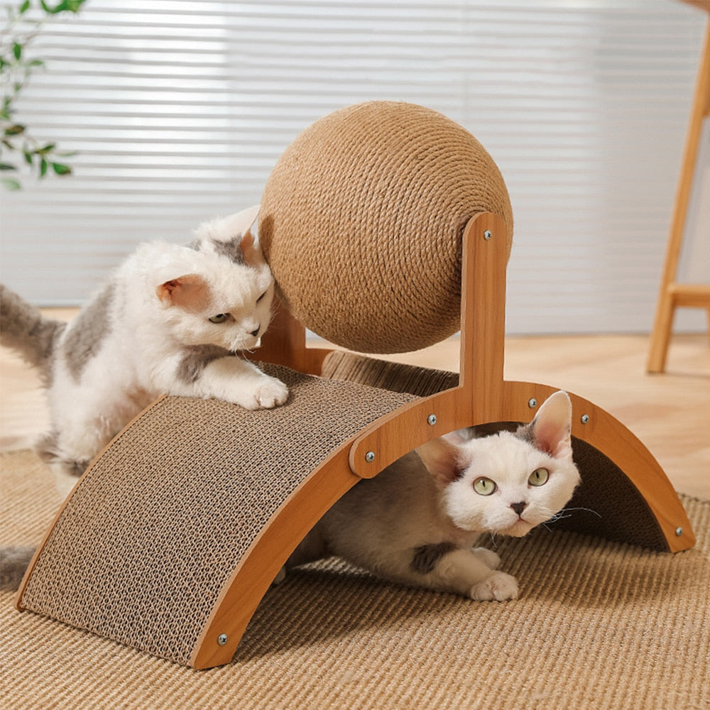 Frendorf | Holz Katze Spaß Spiel Kratzbrett