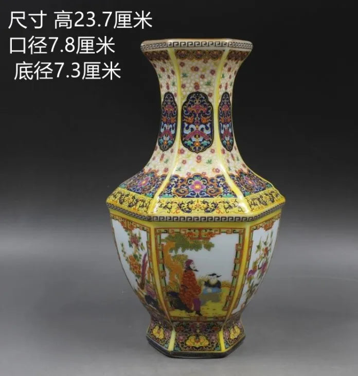 Antiker königlicher chinesischer Porzellanvasen