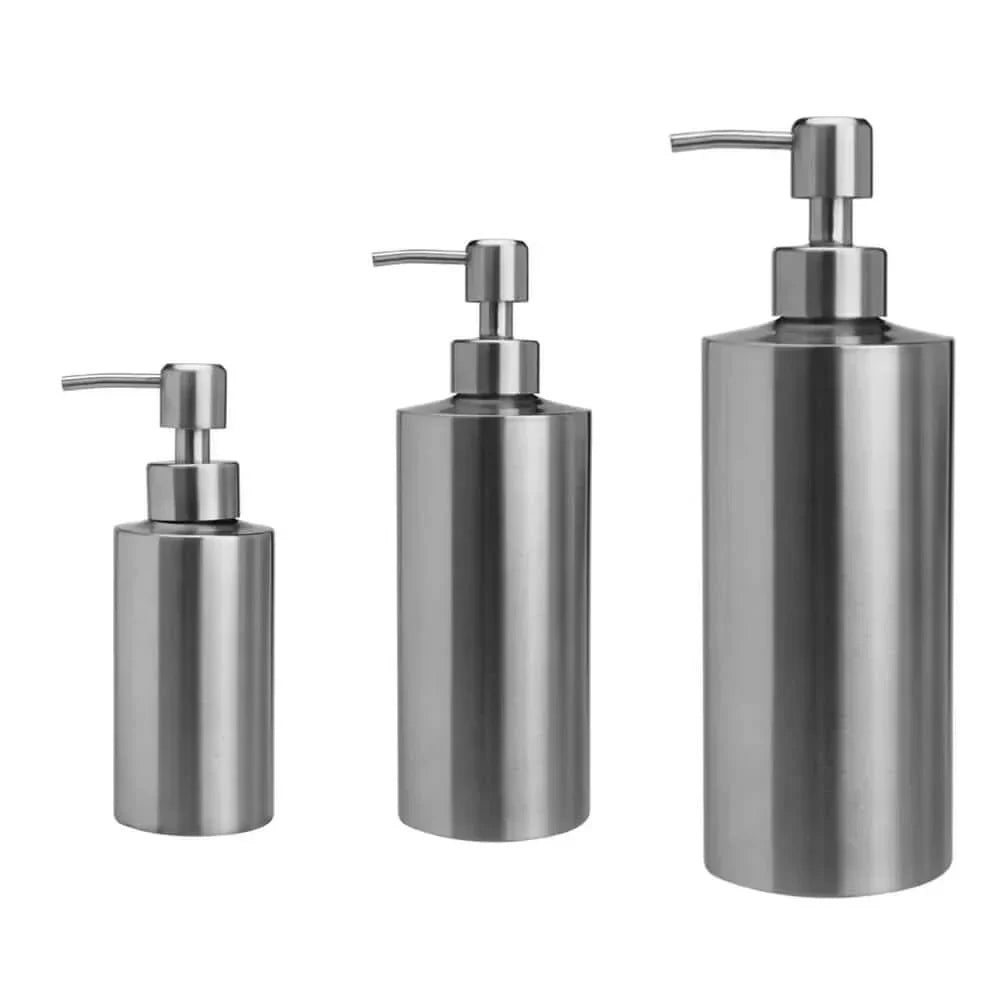 Eleganter Edelstahl Handpumpen Seifenspender 250ml/350ml/550ml