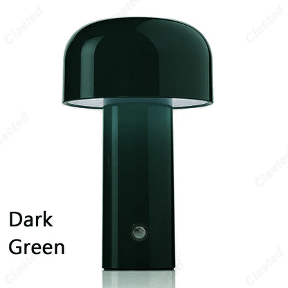 Italienischer Designer-Pilz-Tischlampe – Vielseitige Eleganz für drinnen und draußen