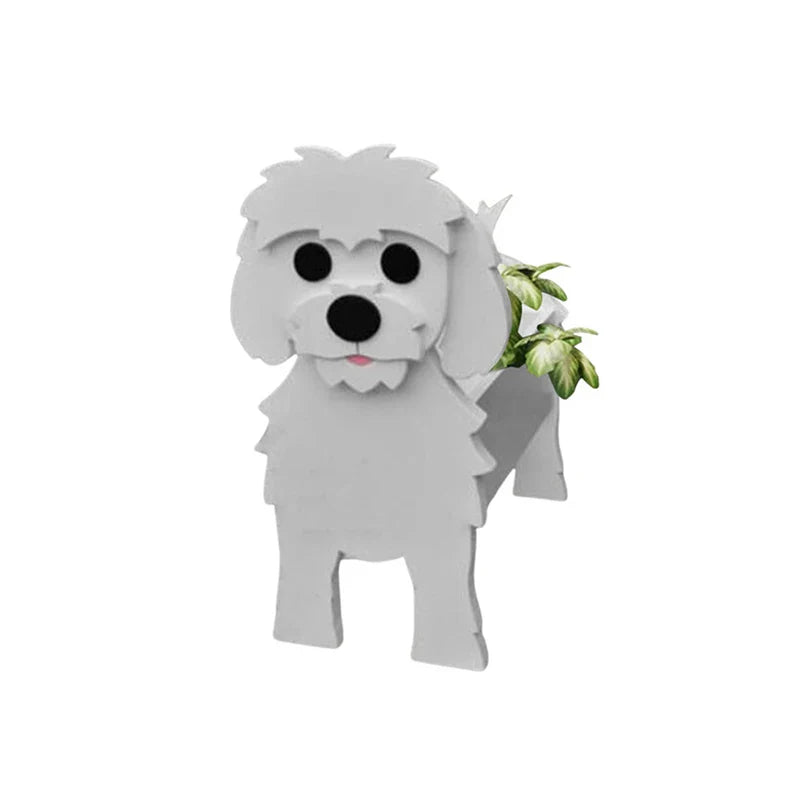Blumentopf - Pawsome - Hund Pflanzenbehälter - Verschiedene Rassen